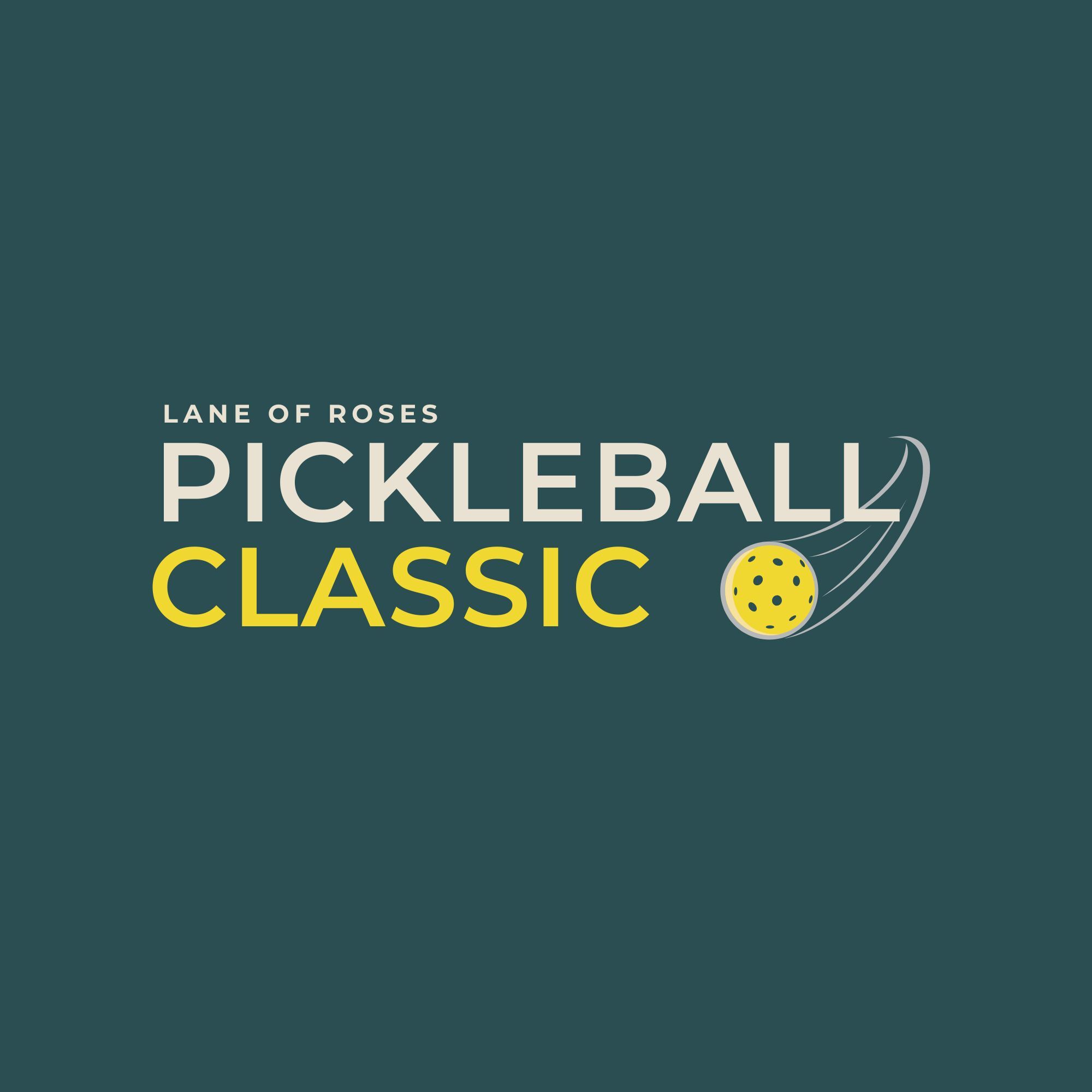 Lane of Roses Pickleball Classic - logo